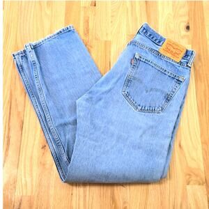 Vintage Y2K Levi's red tab men's 505 Regular fit jeans size 36